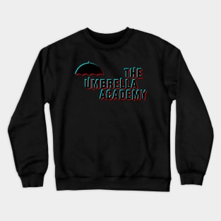 The Umbrella Academy Glitch - Black Crewneck Sweatshirt